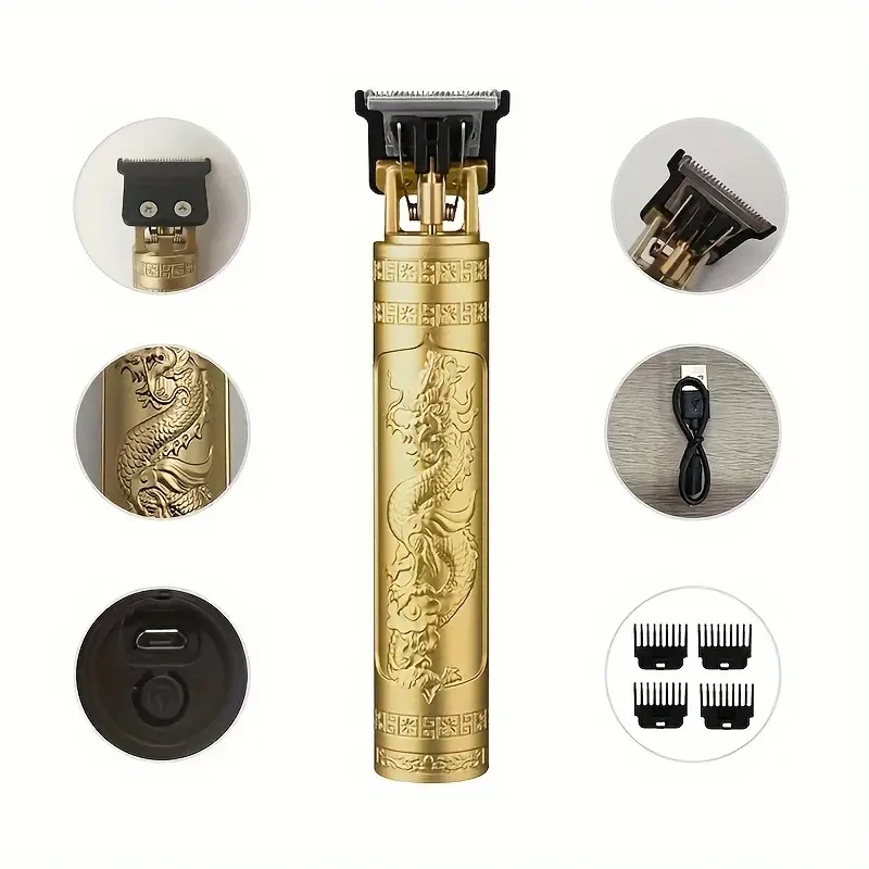 Cordless Electric Hair Clipper And Beard Trimmer