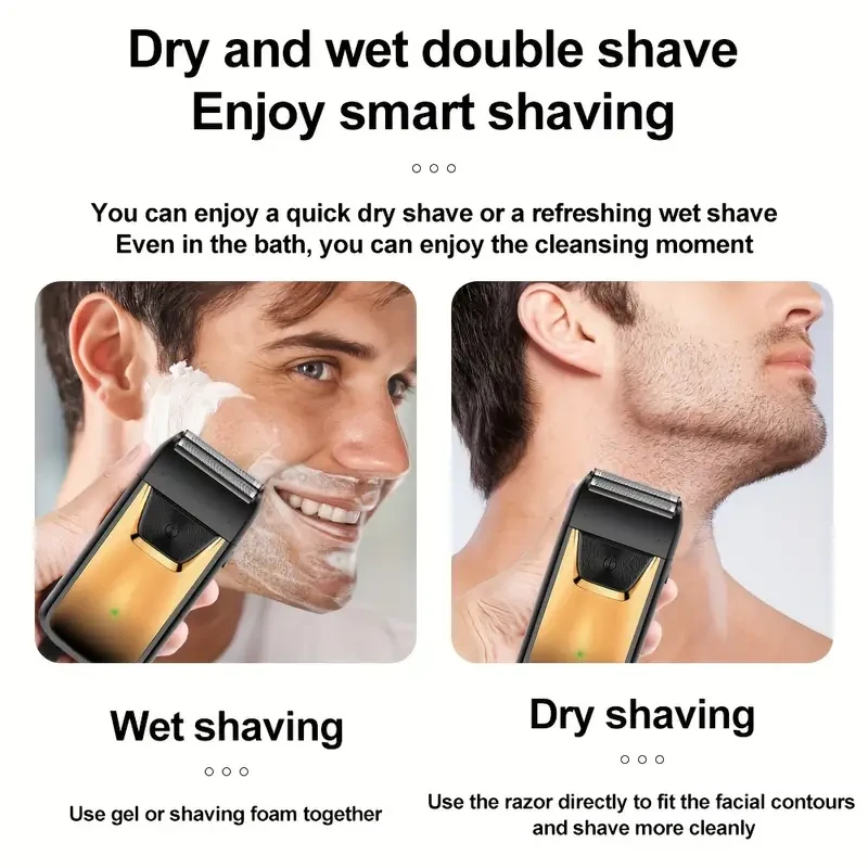 Set Professional Men's Electric Hair Clippers Kit,