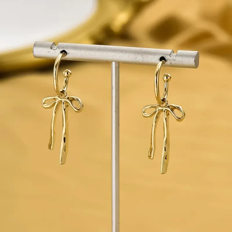 1 Pair Of Drop Earrings,