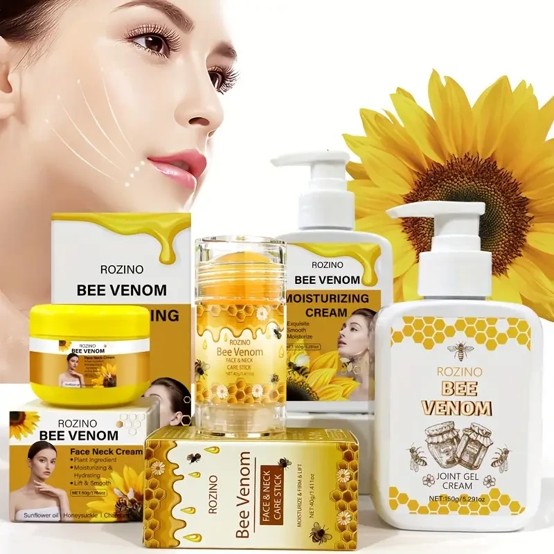 ROZINO Bee Venom Skincare Combo Set - Hydrating & Firming