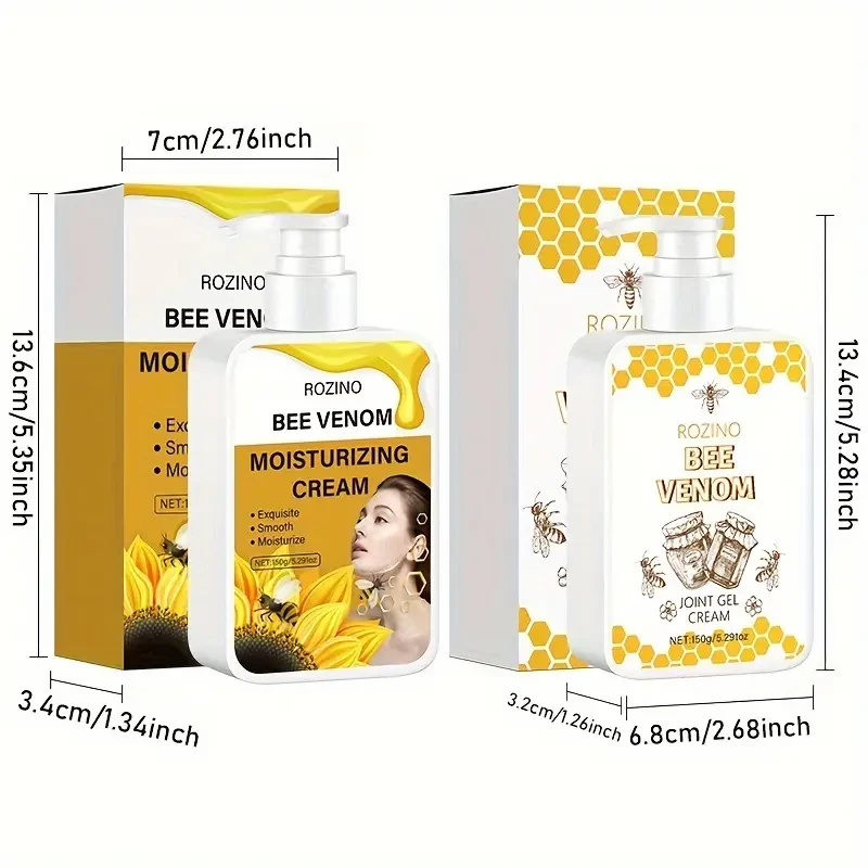 ROZINO Bee Venom Skincare Combo Set - Hydrating & Firming