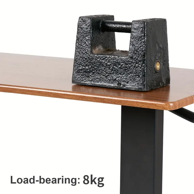 Adjustable Height Laptop Side Table - Hidden Wheels