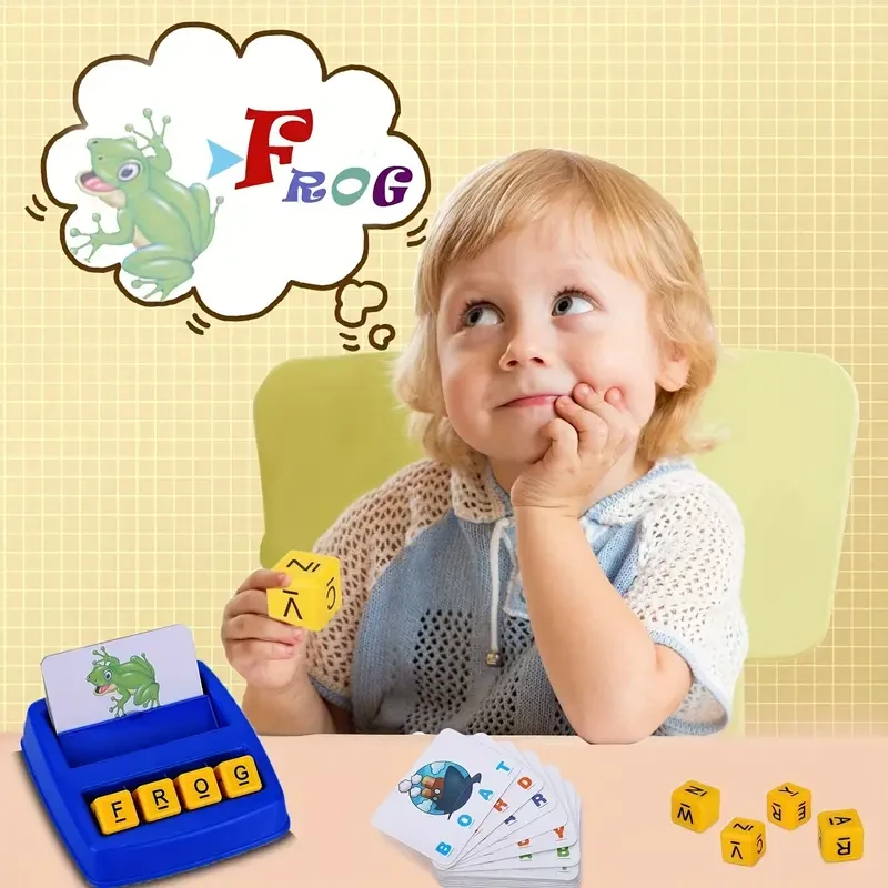 SpellMaster Learning Toy - Word Recognition & Spelling Game