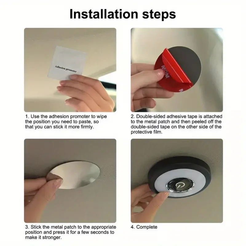 Car Interior LED Dome Roof Light - Ceiling Reading Lamp