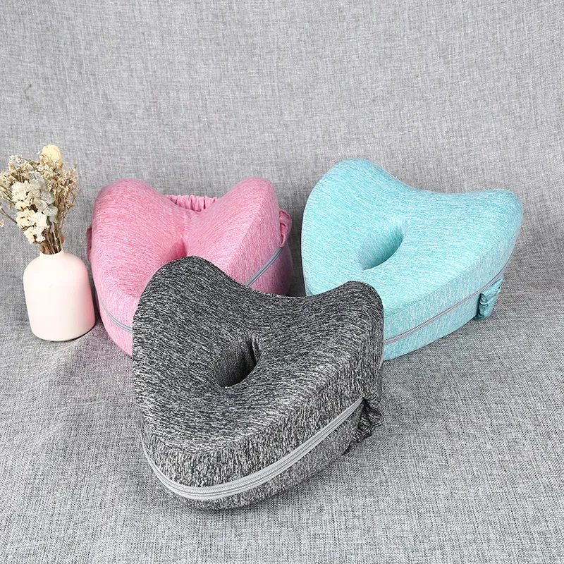 Heart-Shaped Memory Foam Leg Pillow