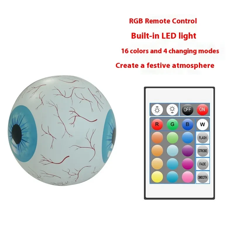 PVC Inflatable LED Luminous Ball Halloween