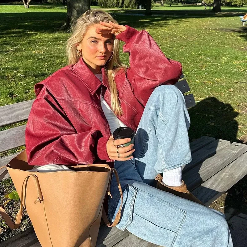 Retro Stand Collar Women's Jacket
