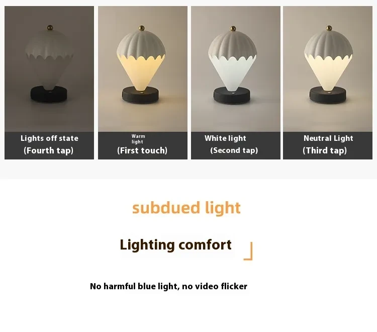 Hot Air Balloon Light Bedroom Bedside Decoration