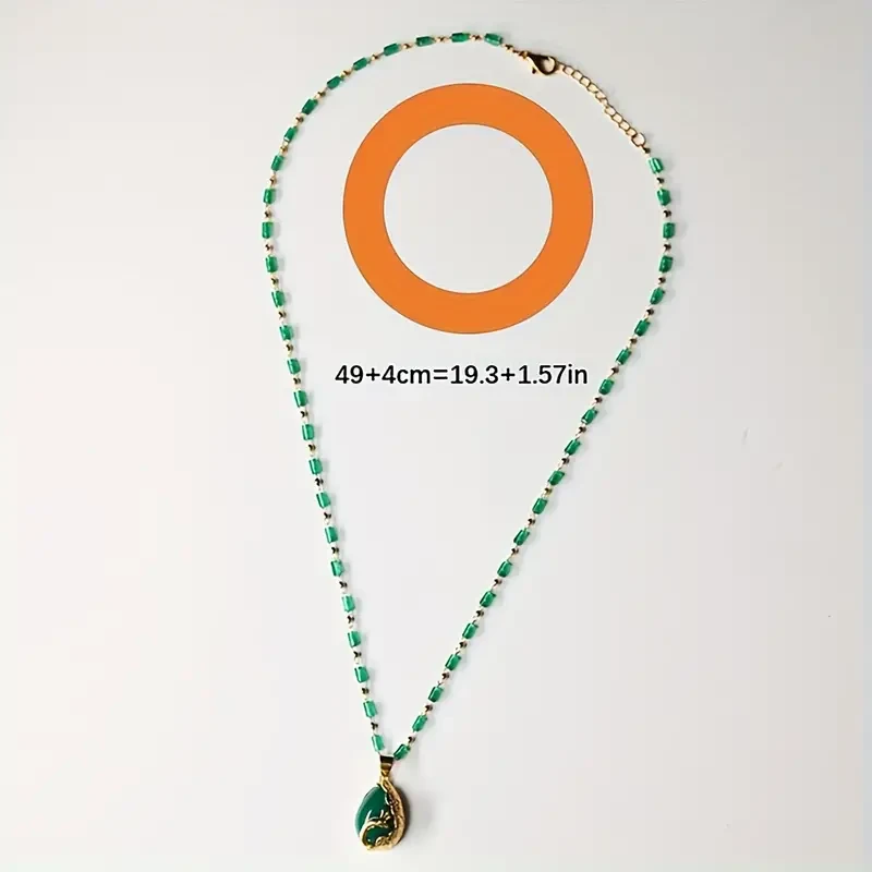 Elegant Peacock Pendant Necklace