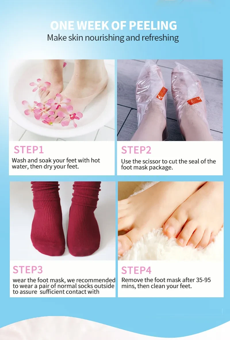 Lavender Olive Foot Mask Calluses