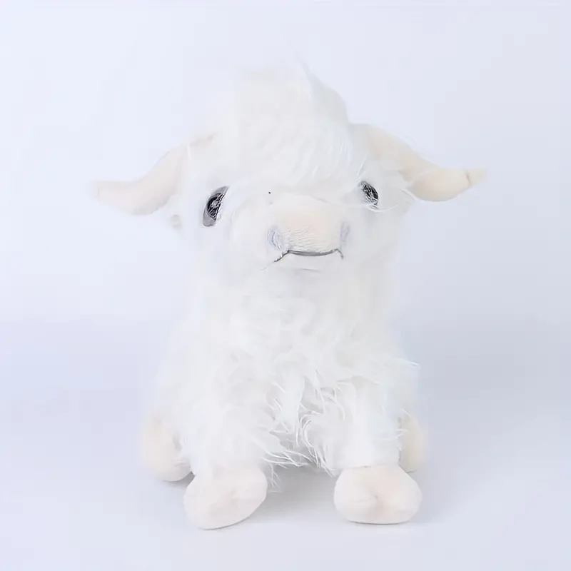 27cm Cute Highland Cattle Plush Toy