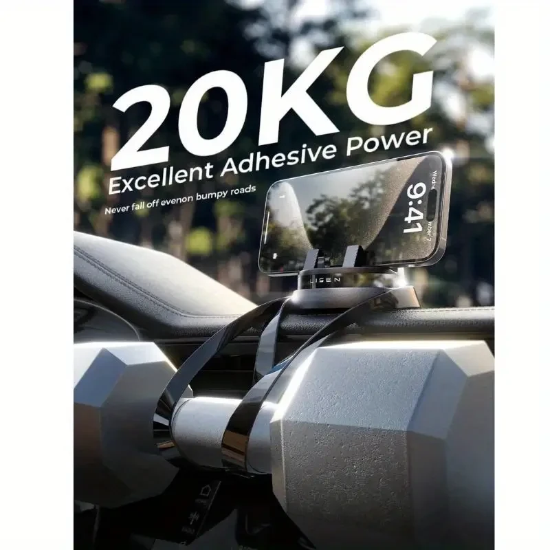 LISEN Car Dashboard Phone Mount - 360 Rotatable