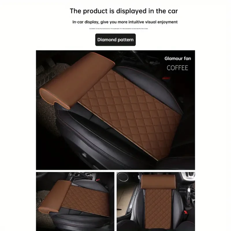 Ergonomic Memory Foam Car Seat Extender