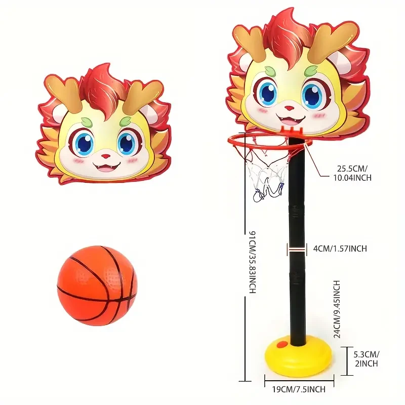 Adjustable Mini Basketball Hoop Set - Indoor & Outdoor Fun