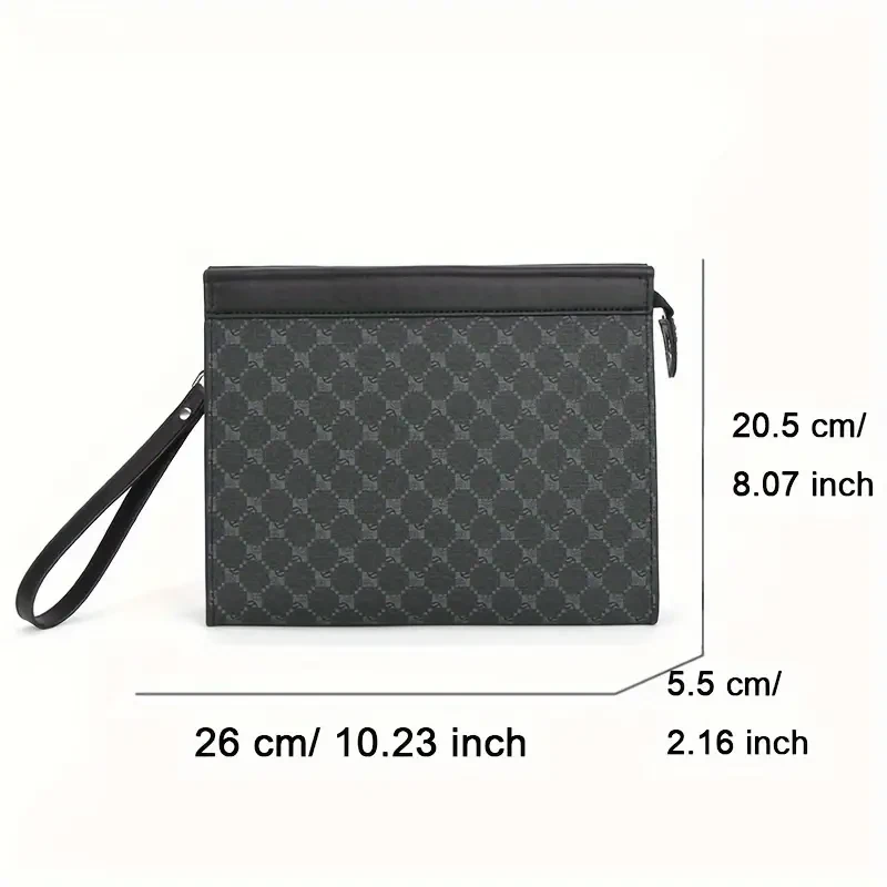 Large Capacity Men's Fashion Envelope Clutch Bag