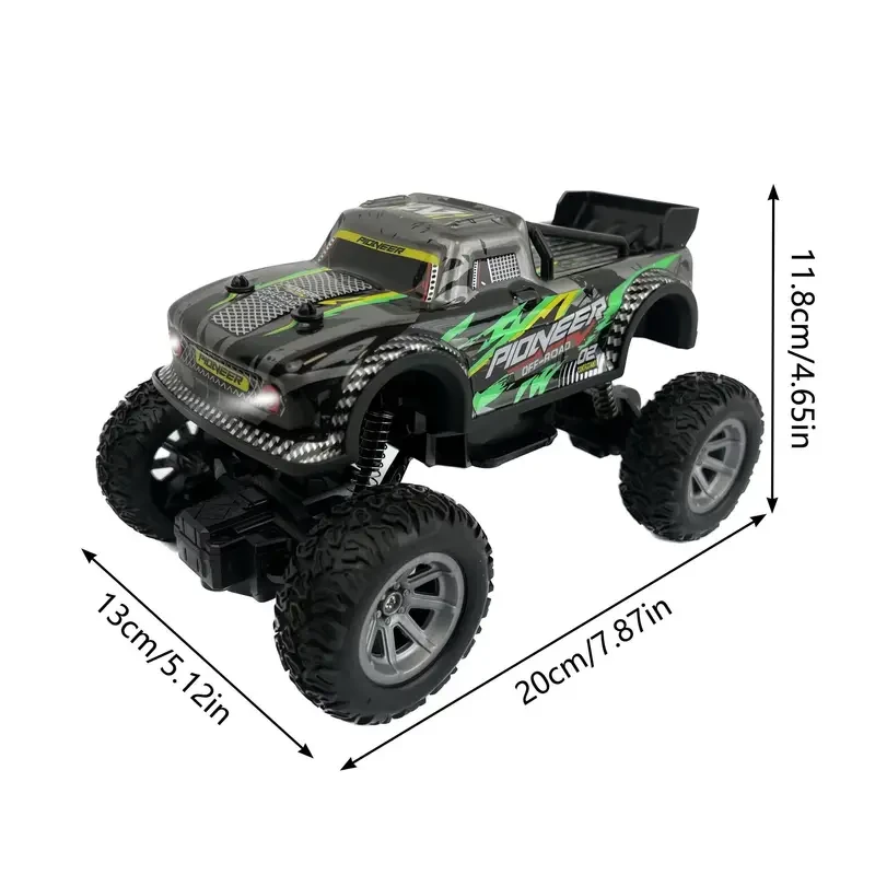 Remote Control Stunt Car with Lights - High-Speed Drift RC Toy