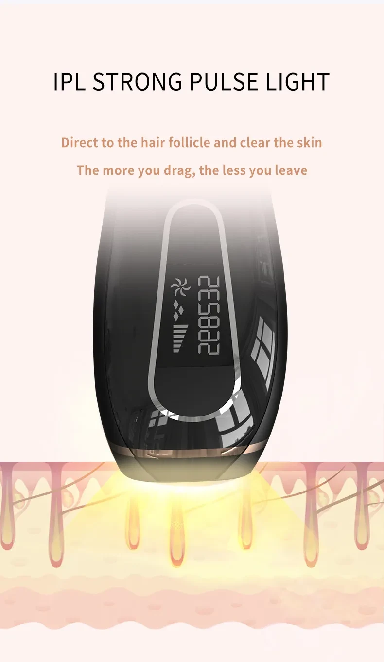 Painless Photoepilator Skin Rejuvenation ermanent