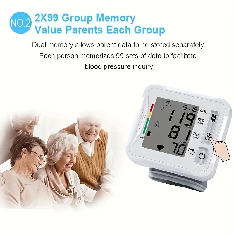 TAIKON Wrist Blood Pressure Monitor