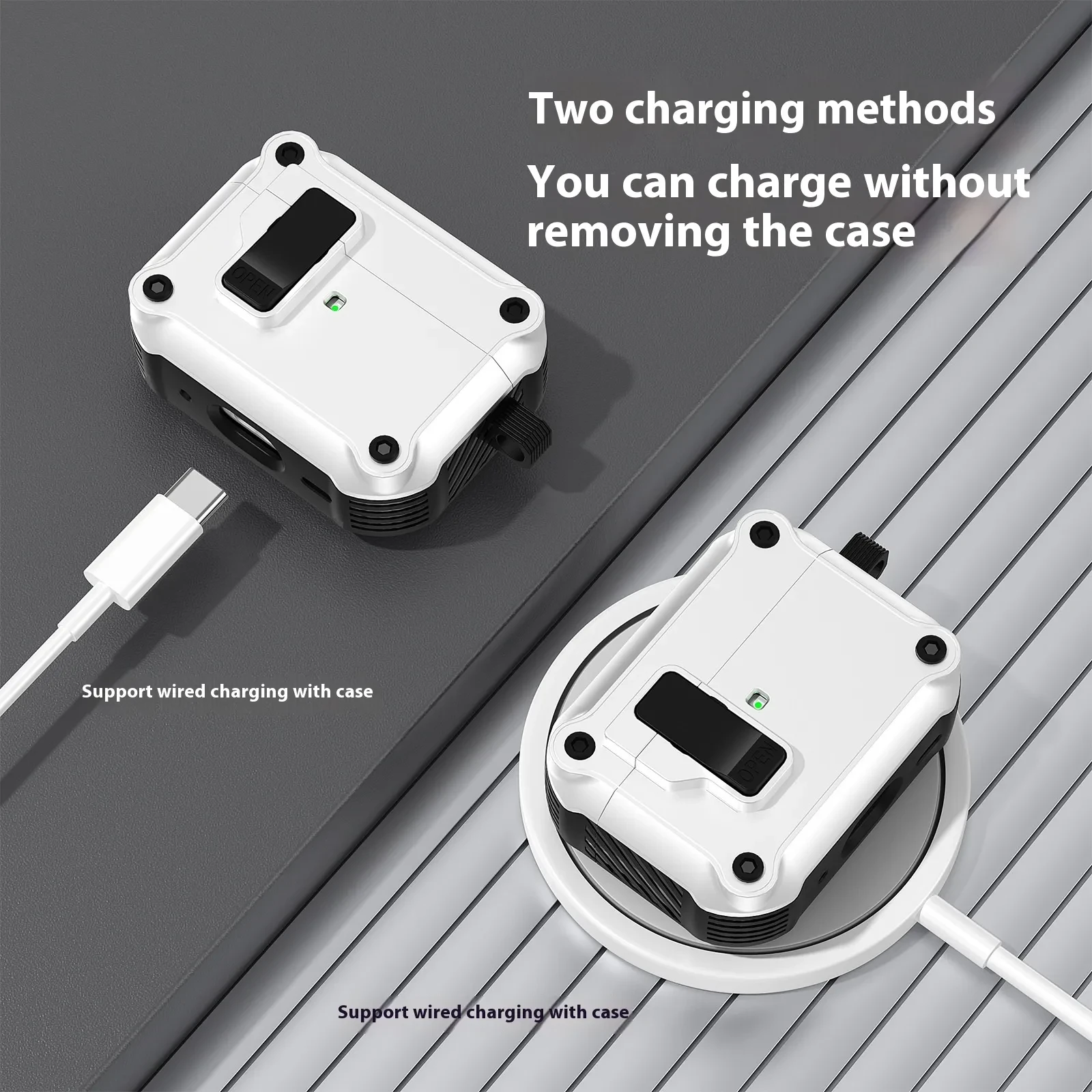Earphone Case Mech-style Headset