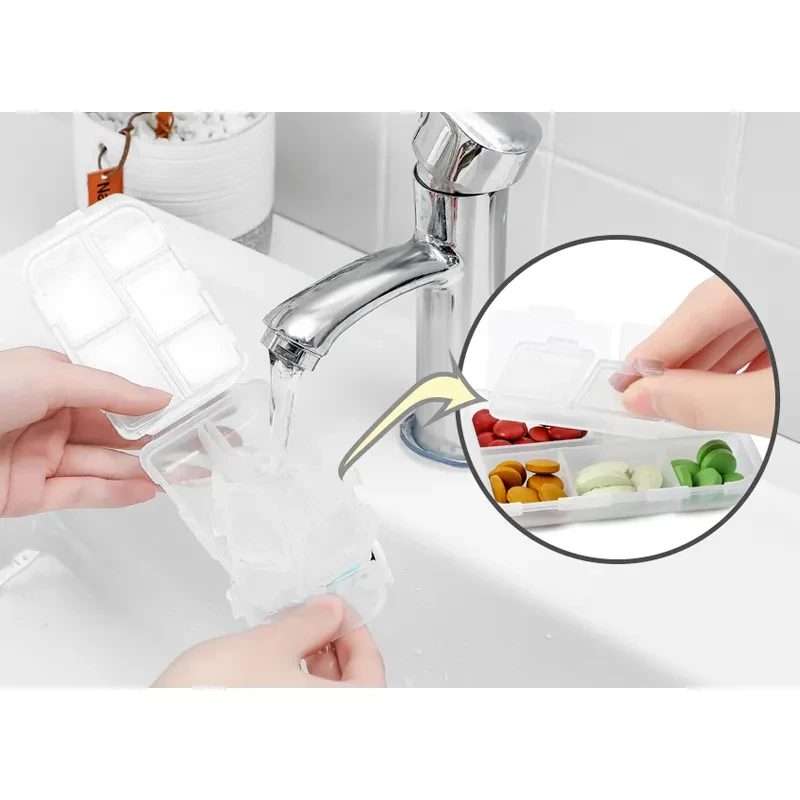 Travel Pill Organizer 10 Grid