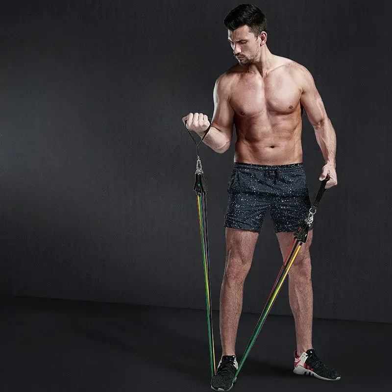 Premium TPE Resistance Band for Chest Muscle Training