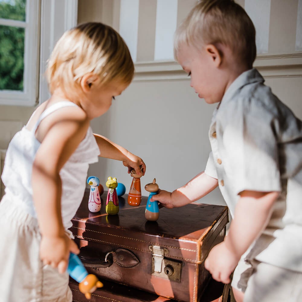 Flopsy Train Push Toy