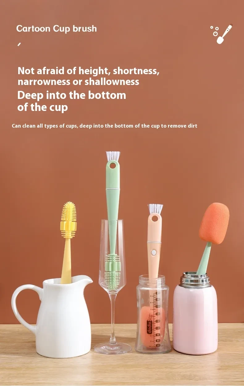 Cleaning Cup  Four-in-one Cup Brush
