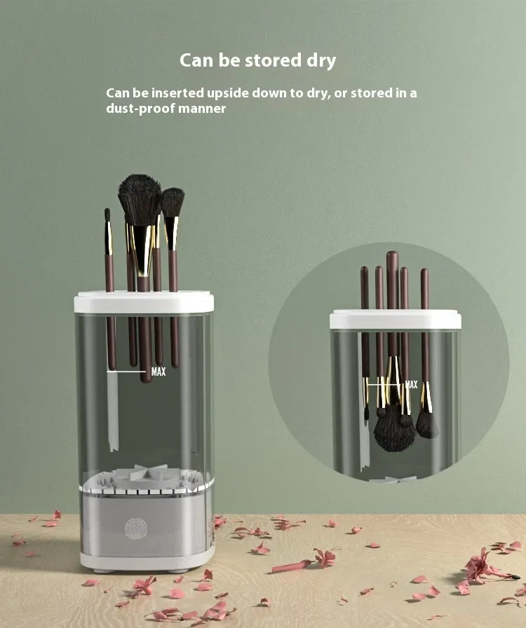 Makeup Brush Electric Cleaning Device