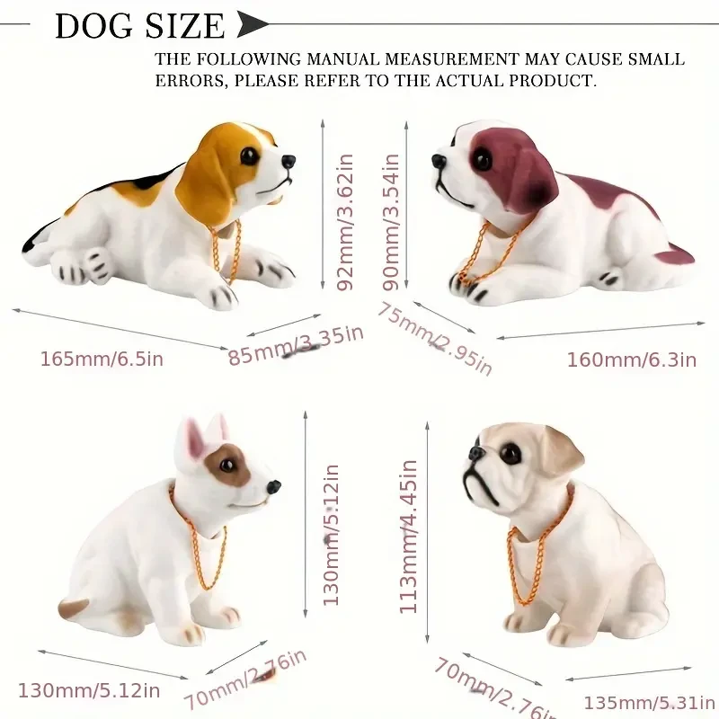 Good Luck Wagging Dog Car Decoration