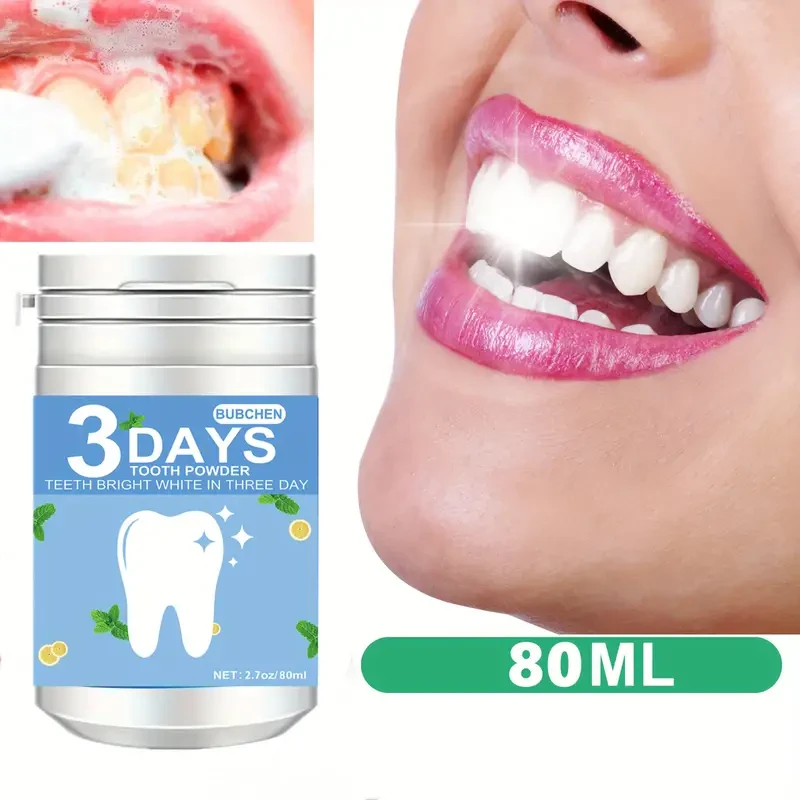 Pearl Essence Teeth Whitening Powder - 2.71oz Tooth Deep Cleaning and Breath Freshener