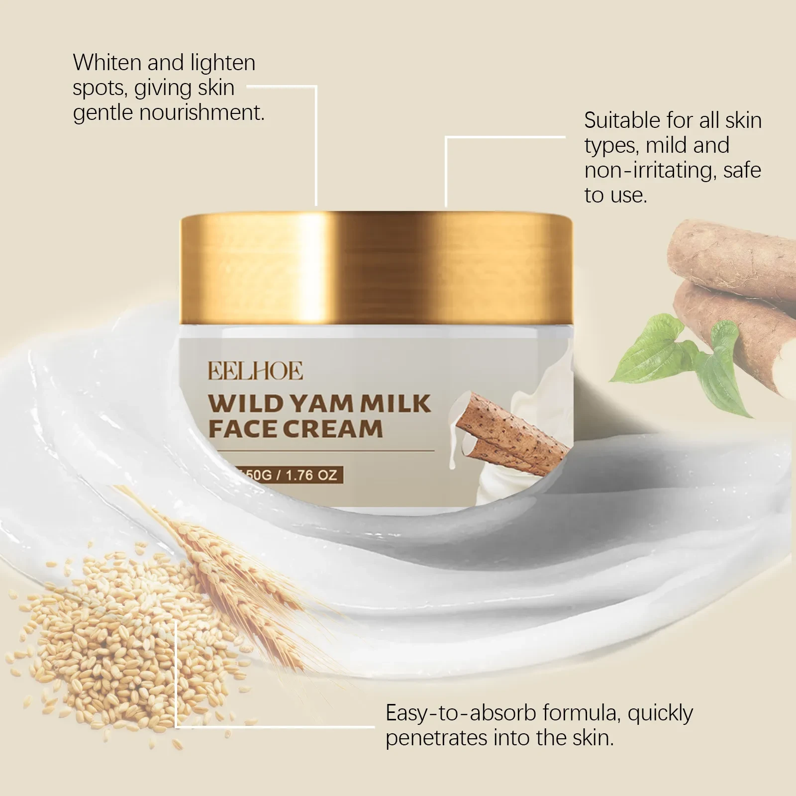 Dioscorea Japonica Hydrating and Repairing Moisturizer