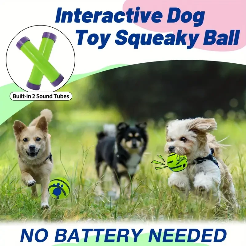 Pet Interactive Giggle Ball Toy