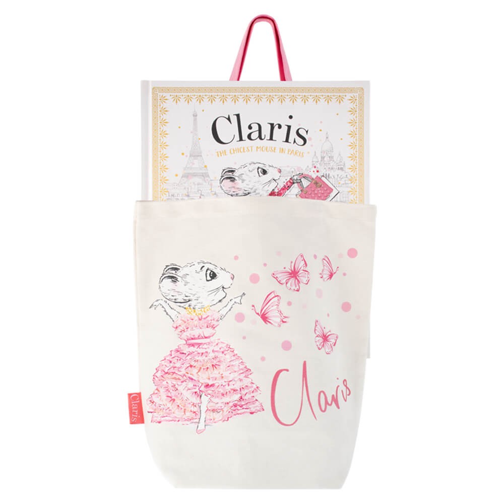 Claris Canvas Book Bag