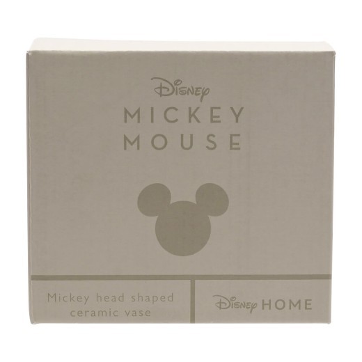Disney Home : Mickey Head Vase Natural Speckle