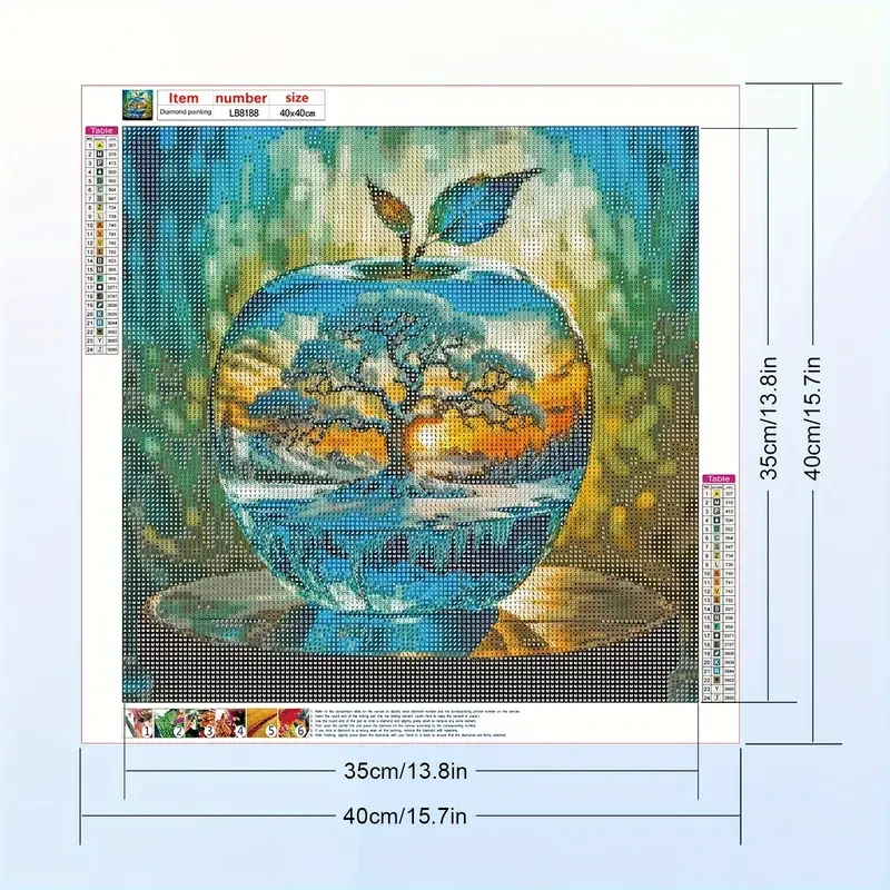 Tree of Life Apple 5D Diamond Painting Kit