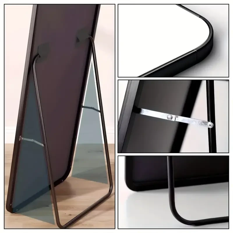 Large Full-Body Mirror with Premium Aluminum Alloy Frame