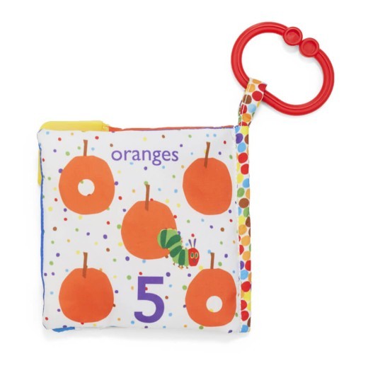 The Very Hungry Caterpillar Let's Count Soft Teether Book