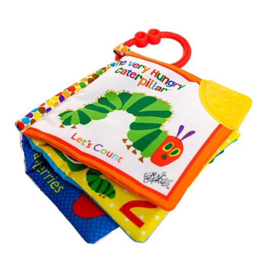 The Very Hungry Caterpillar Let's Count Soft Teether Book