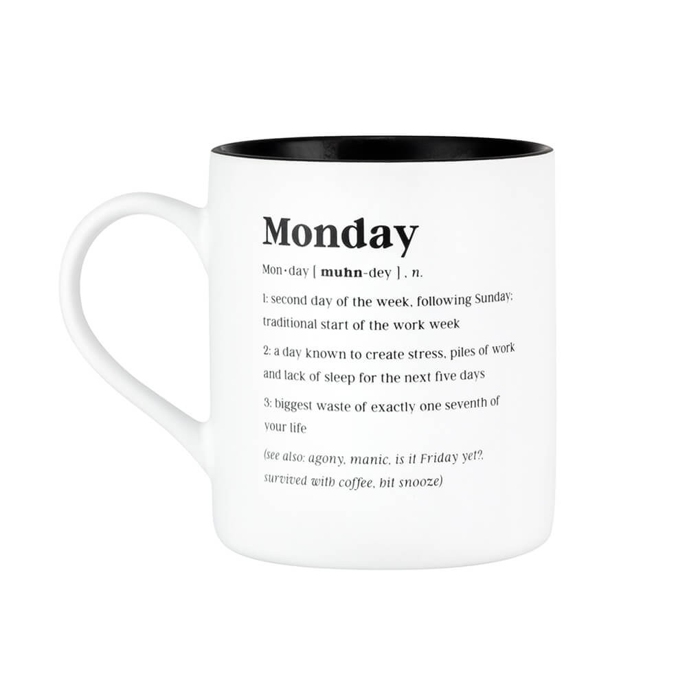 Defined Monday Mug