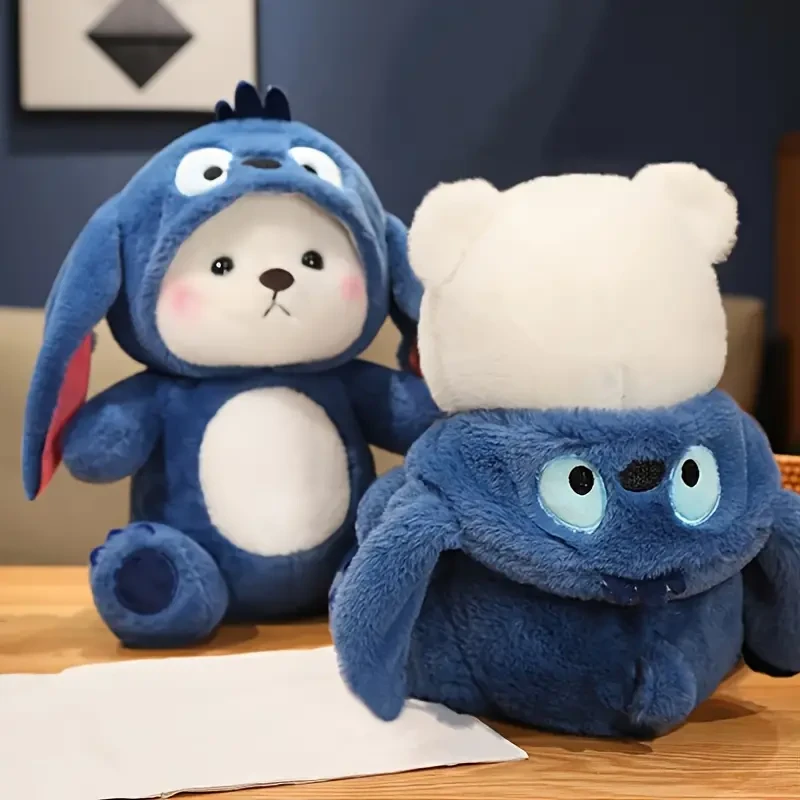 Cartoon Transformation Bear Plush Toys, Cute Bear Dolls