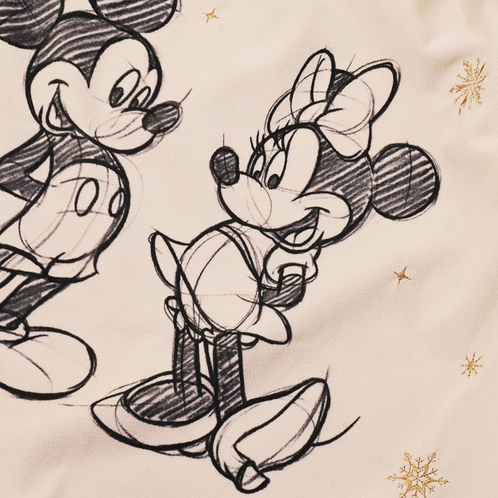 Collectible Christmas Sack: Mickey & Minnie Mouse