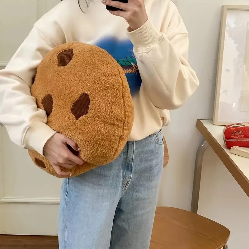 Cookie Biscuit Pillow Plush Sofa Cushion