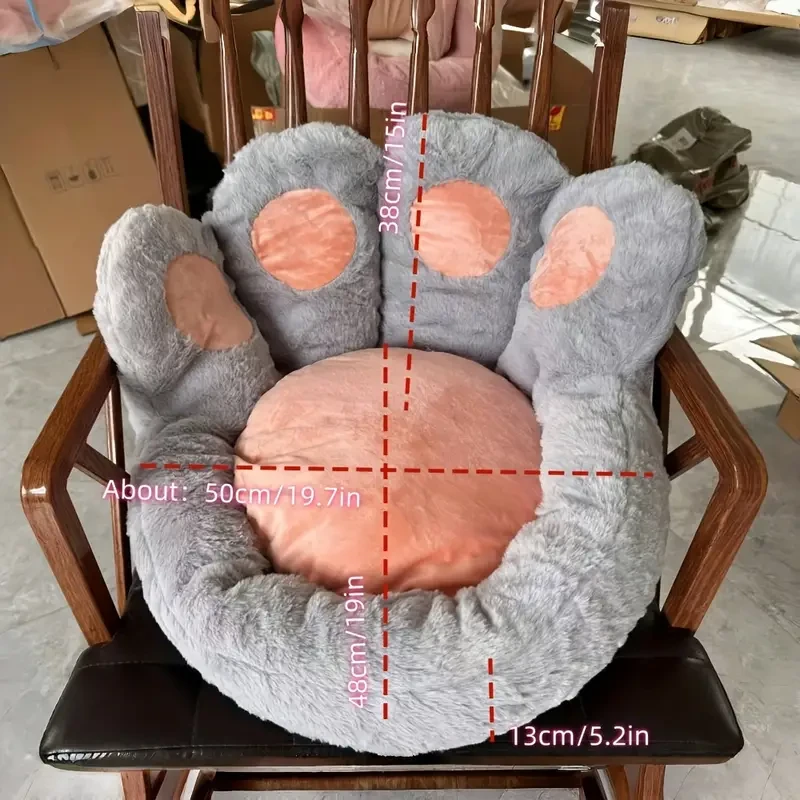 Cat Paw Shaped Lazy Sofa Chair Cushion