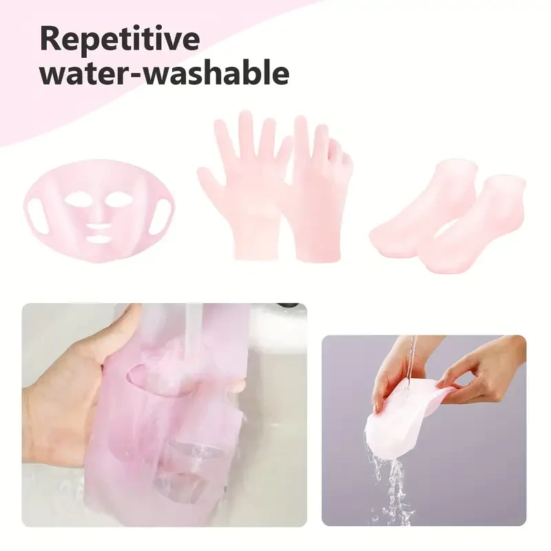 3pcs Silicone Moisturizing Kit