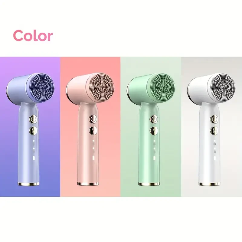 Advanced Cleansing Technology with Spin Scrub Brush