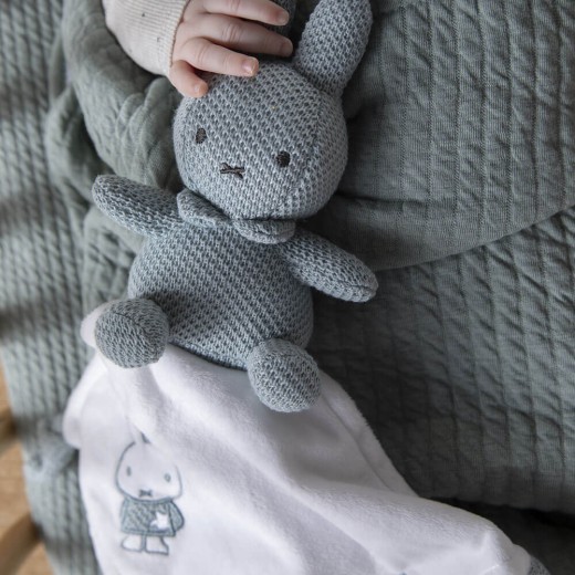 Miffy Green Knit Cuddle Blanket