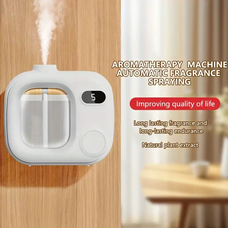 1pc Automatic Aromatherapy Machine, Long-Lasting Deodorizer for Home and Office