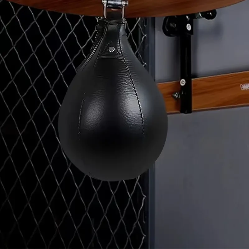 Pear-Shaped Boxing Speed Ball, Hanging Punching Bag for Indoor Gym Training