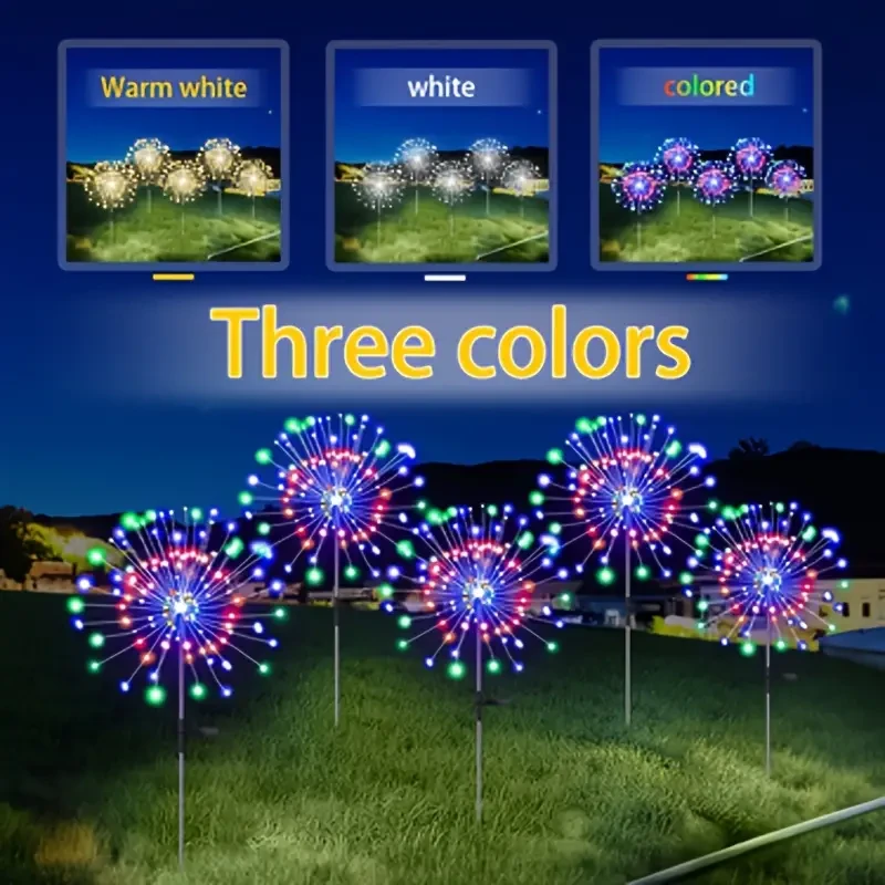 8 Lighting Modes For Outdoor Solar LED Lights