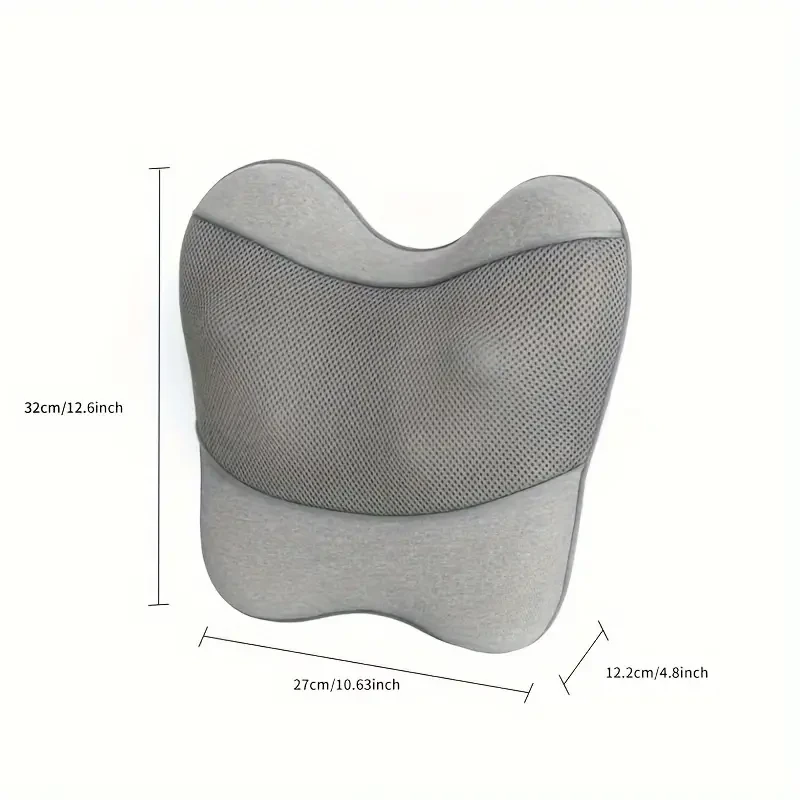 Ergonomic Shiatsu Massage Pillow with Deep Kneading and Heat